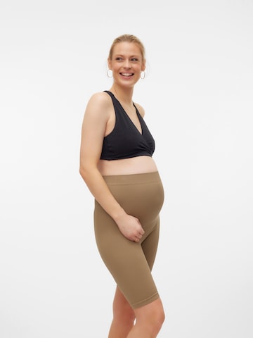 MAMALICIOUS Bustier Imetysliivit 'MLCrossy' värissä musta: etupuoli