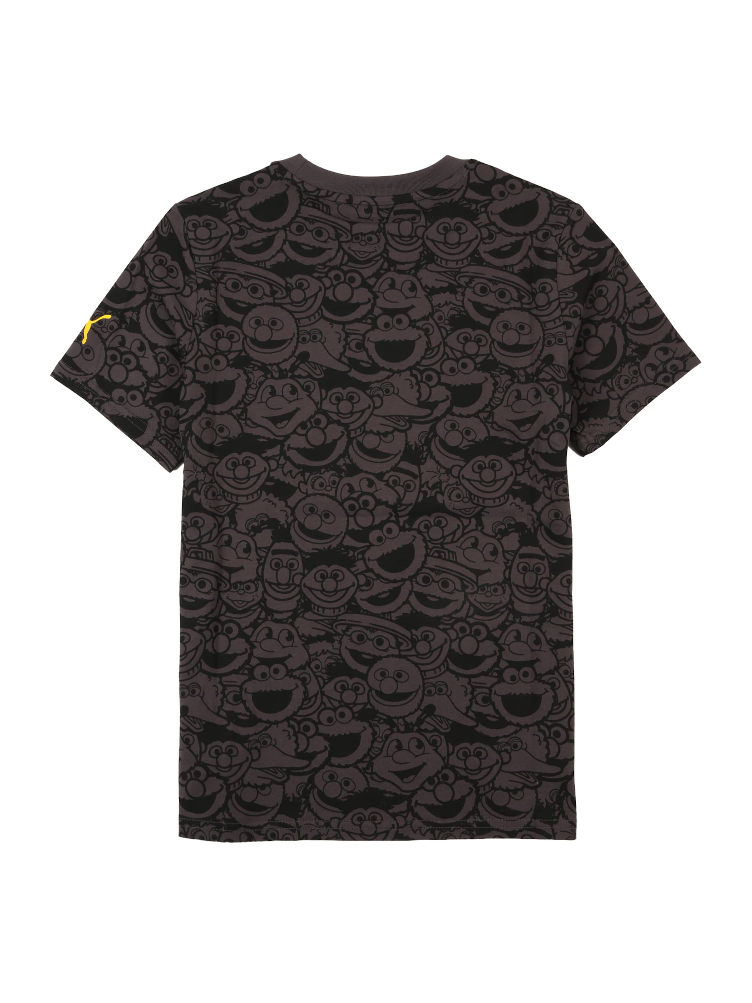 PUMA Футболка 'BVB x Sesame Street' в Черный