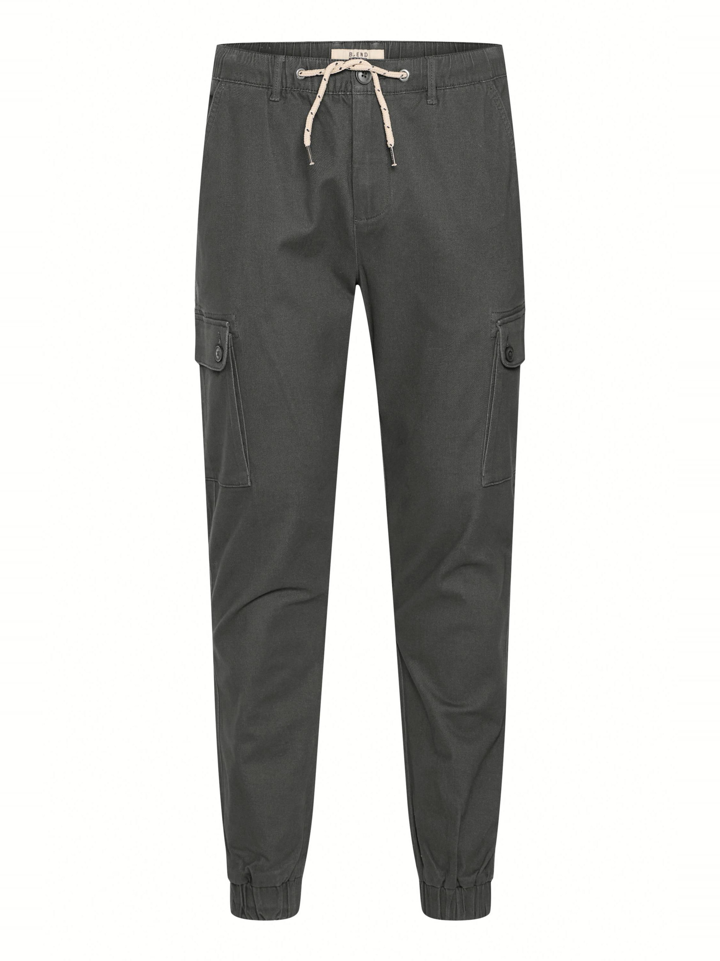 Pantaloni cargo 'Sellini' di BLEND in grigio: frontale