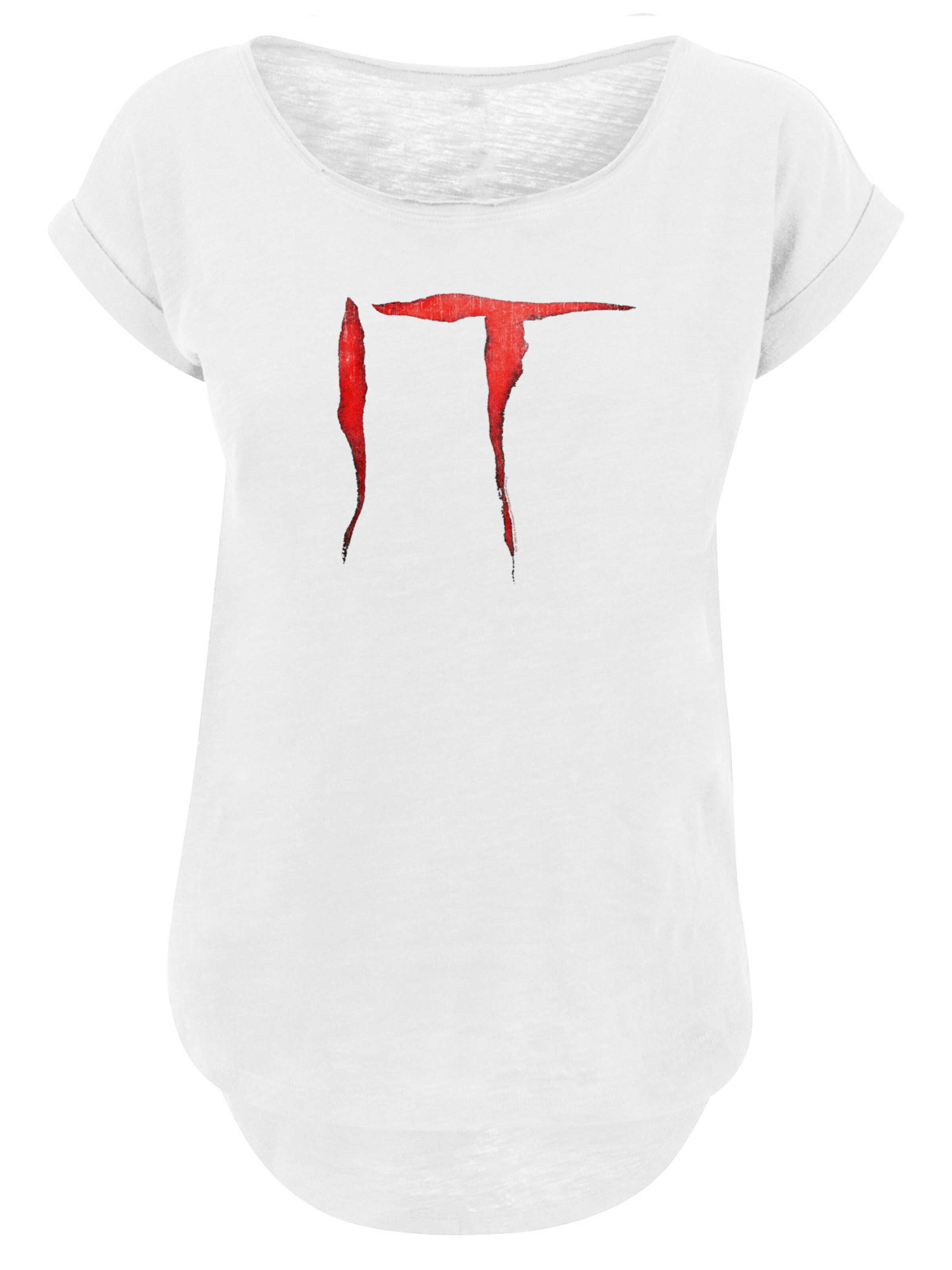 T-shirt 'IT Film Stephen King' F4NT4STIC en blanc : devant