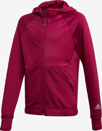 ADIDAS SPORTSWEAR Athletic Jacket in Pink