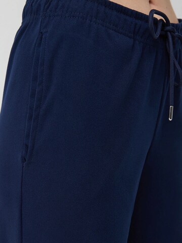 No Matter What Wide Leg Hose in Blau