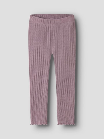 NAME IT - Slimfit Leggings en lila