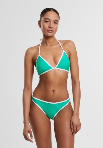 Bikini di Urban Classics in verde: frontale