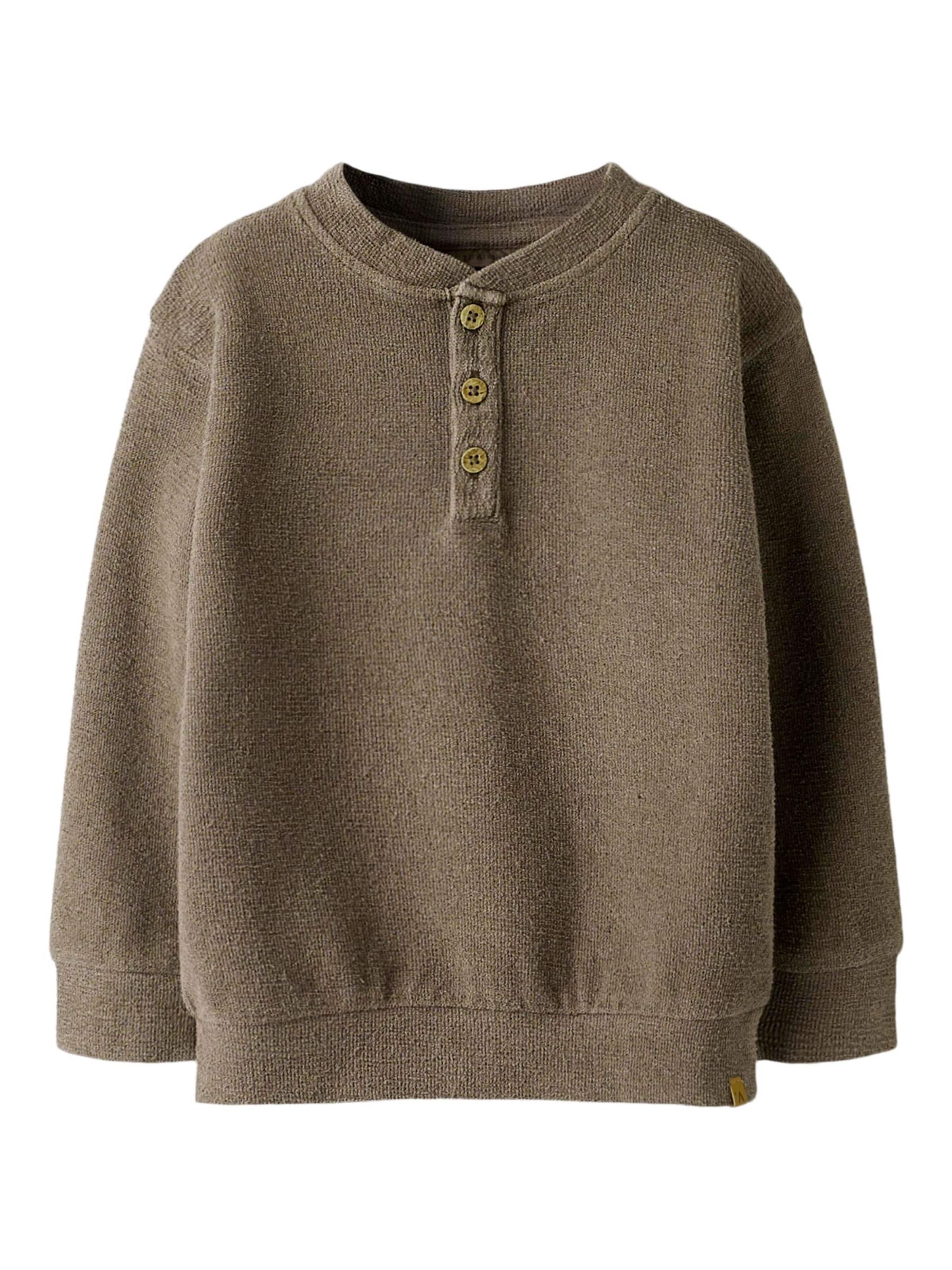 Lil'Atelier Sweatshirt i brun: forside