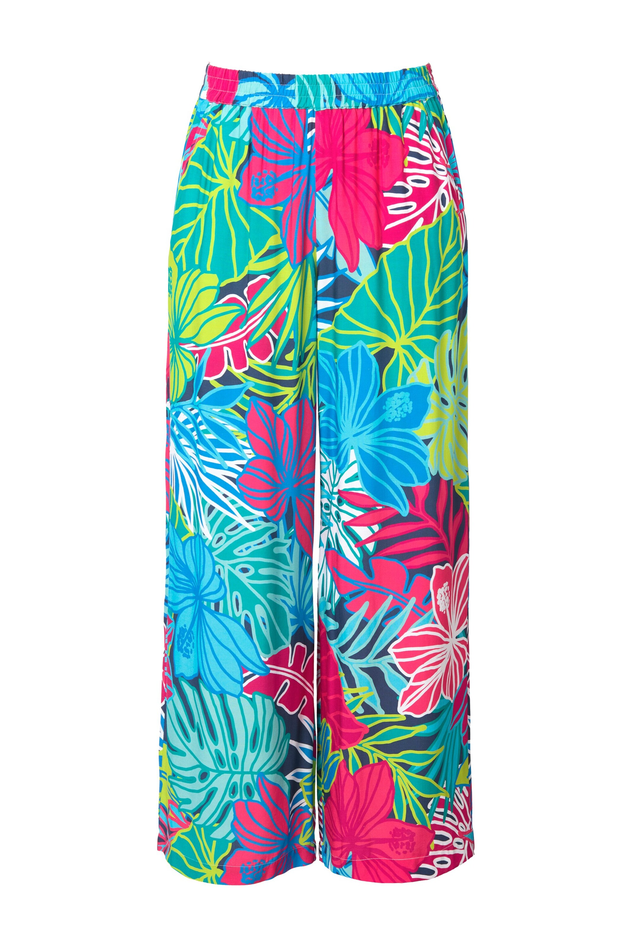 Ulla Popken Wide leg Pants in Blue: front