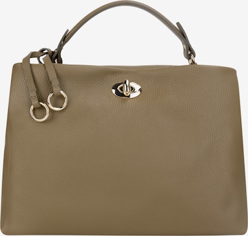 Usha - Bolso de mano en verde: frente