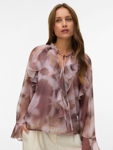 VERO MODA Bluse 'VMSabrina' i lilla: forside