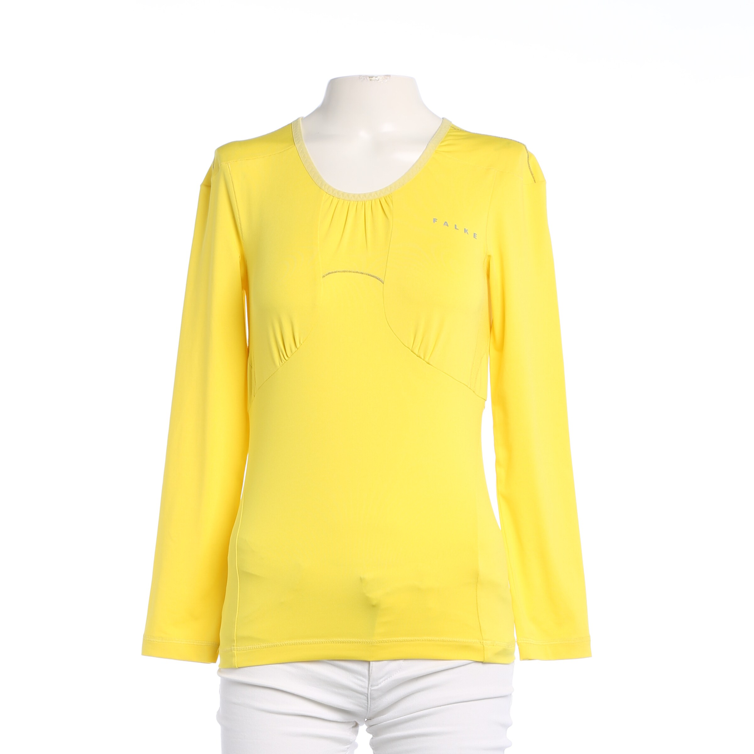 FALKE Top & Shirt in XS in Yellow: front