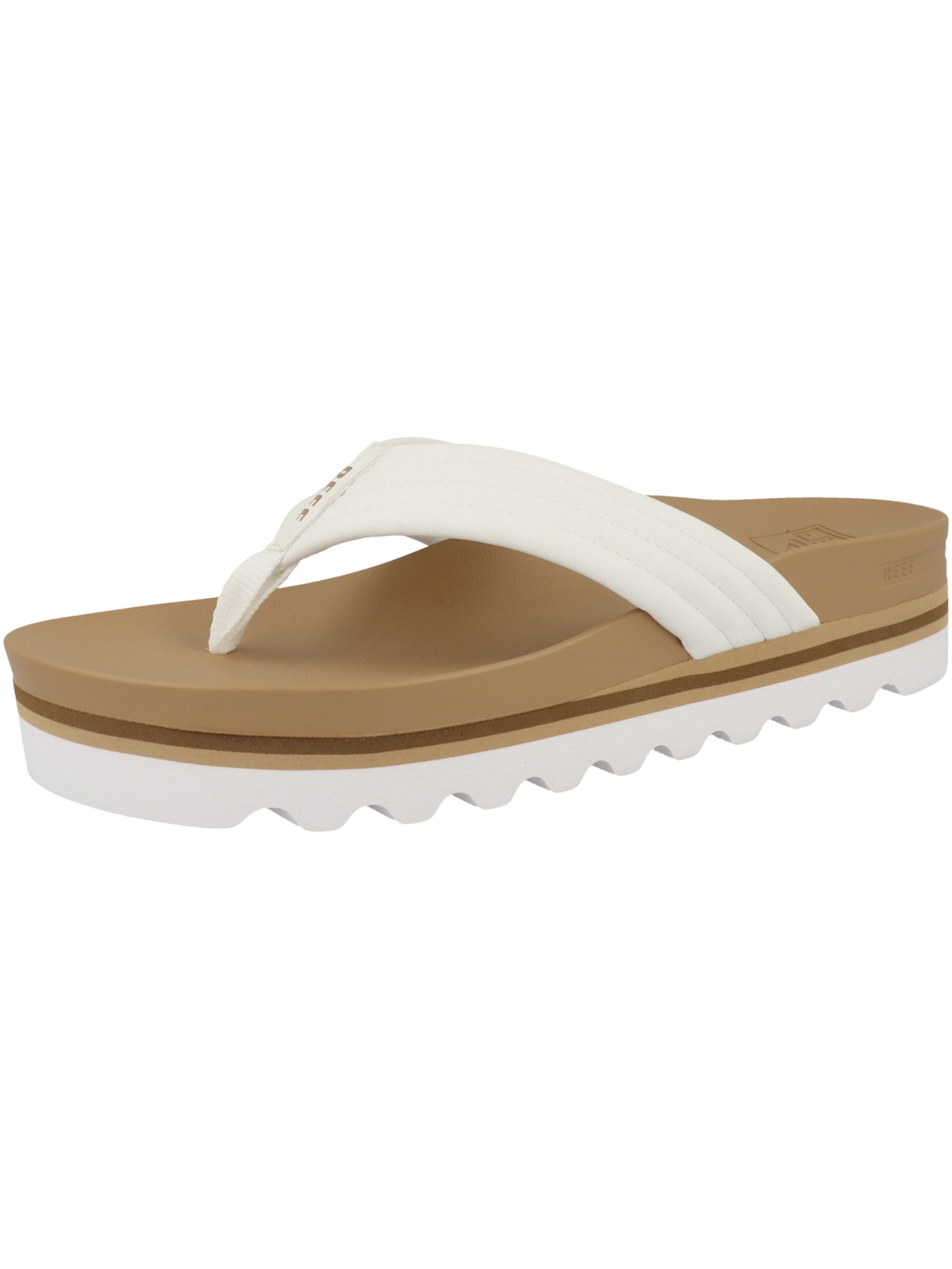 REEF Strand-/badschoen 'Shea Hi' in Wit: voorkant