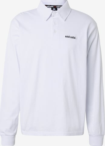T-Shirt Ecko Unlimited en blanc : devant