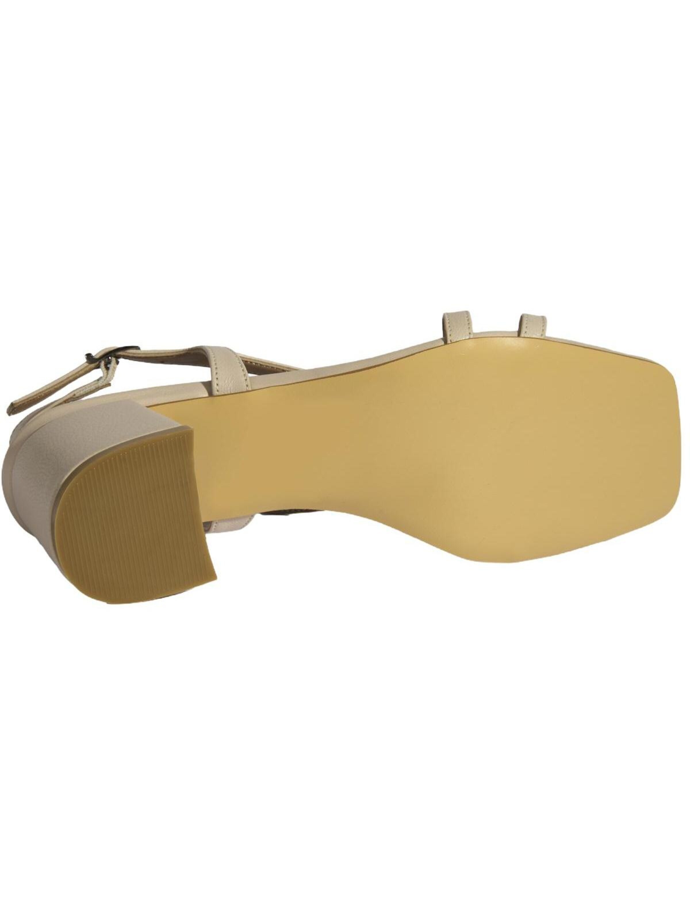 Desa Sandaal 'Sandalen mit Absatz' in Beige
