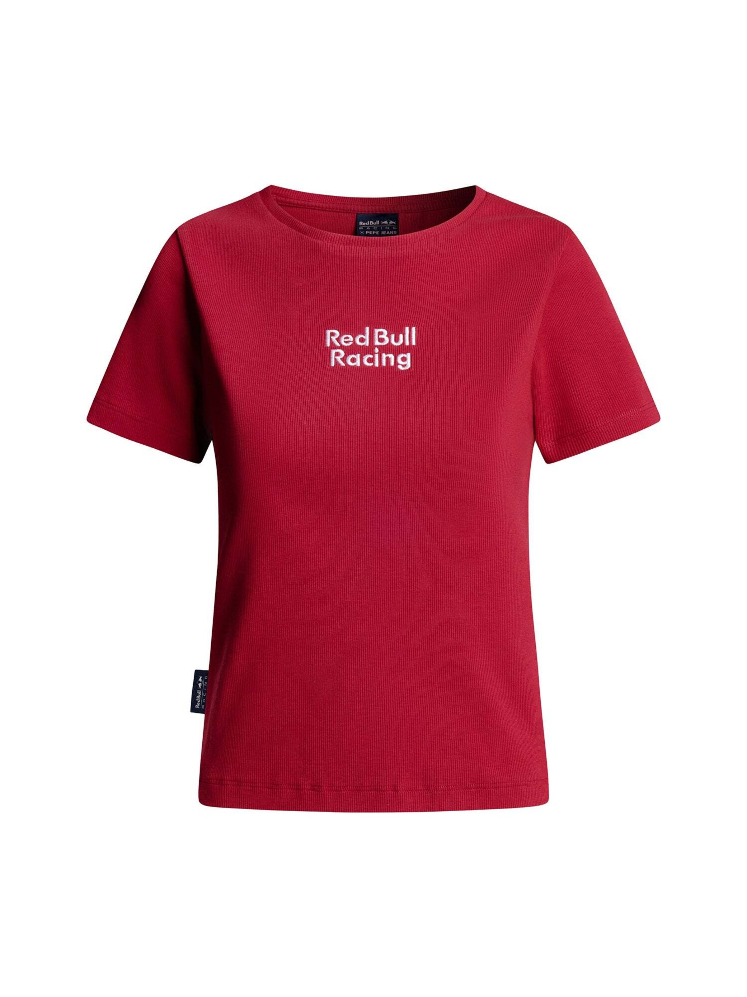 Red Bull Racing x Pepe Jeans - Camiseta en rojo: frente