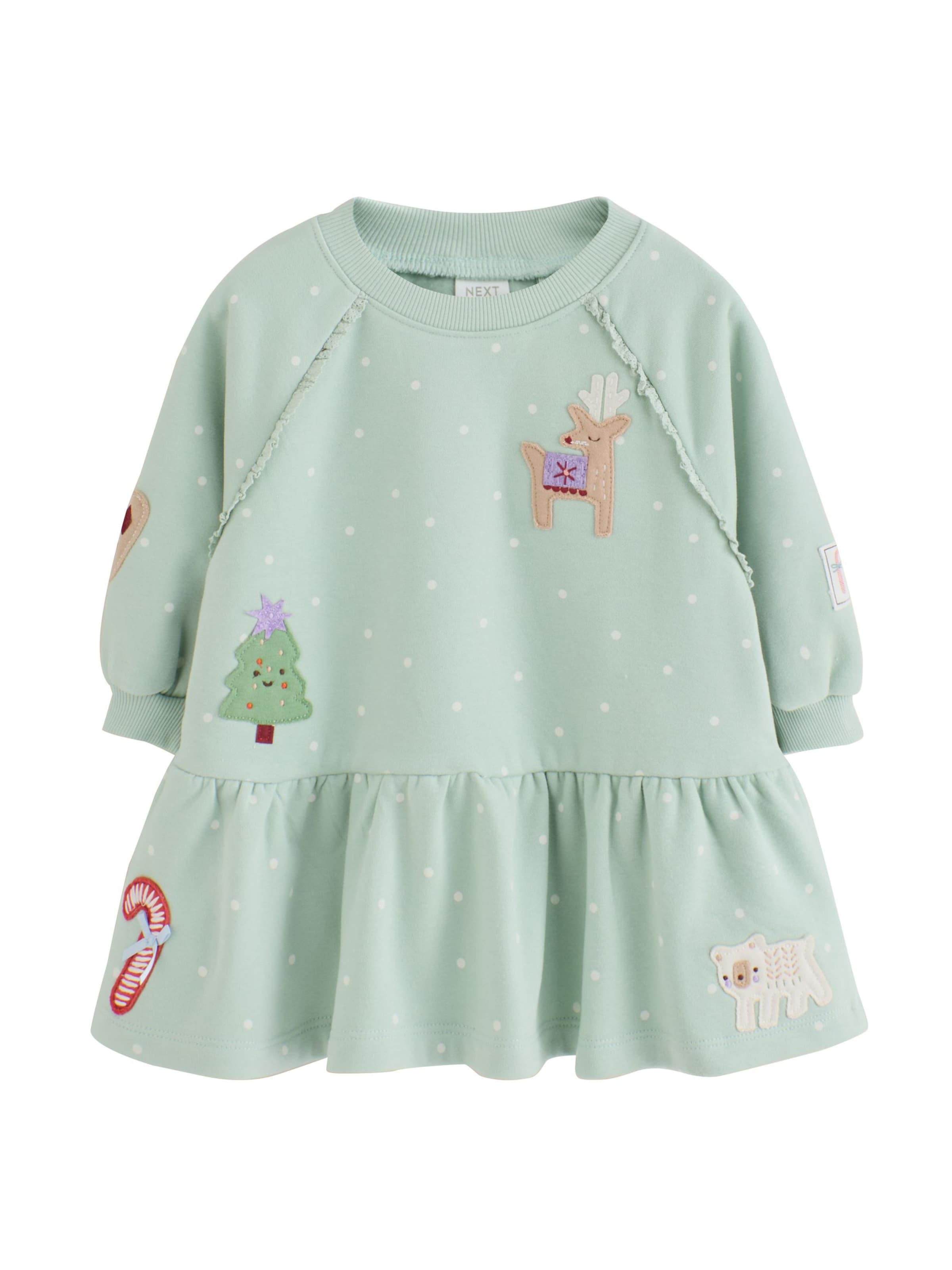 Abito di Next in verde: frontale