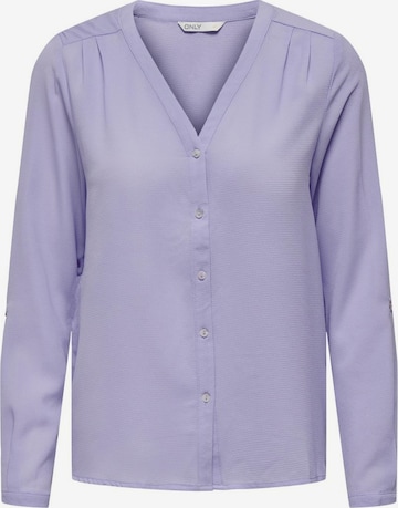 ONLY Blouse in Lila: voorkant