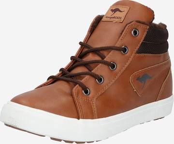 KangaROOS Sneakers 'KaVu I' in Bruin: voorkant