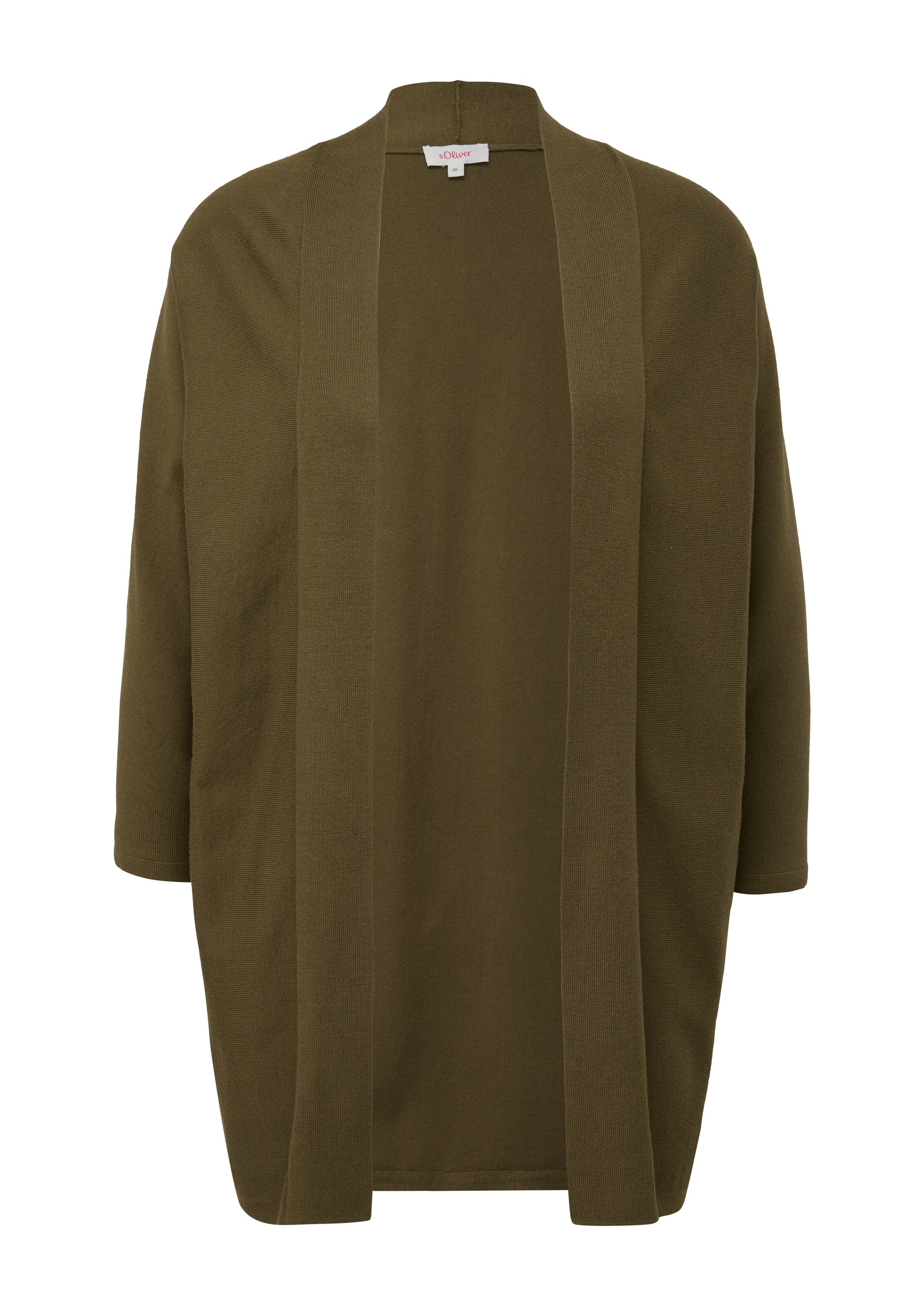 Cardigan s.Oliver en vert : devant