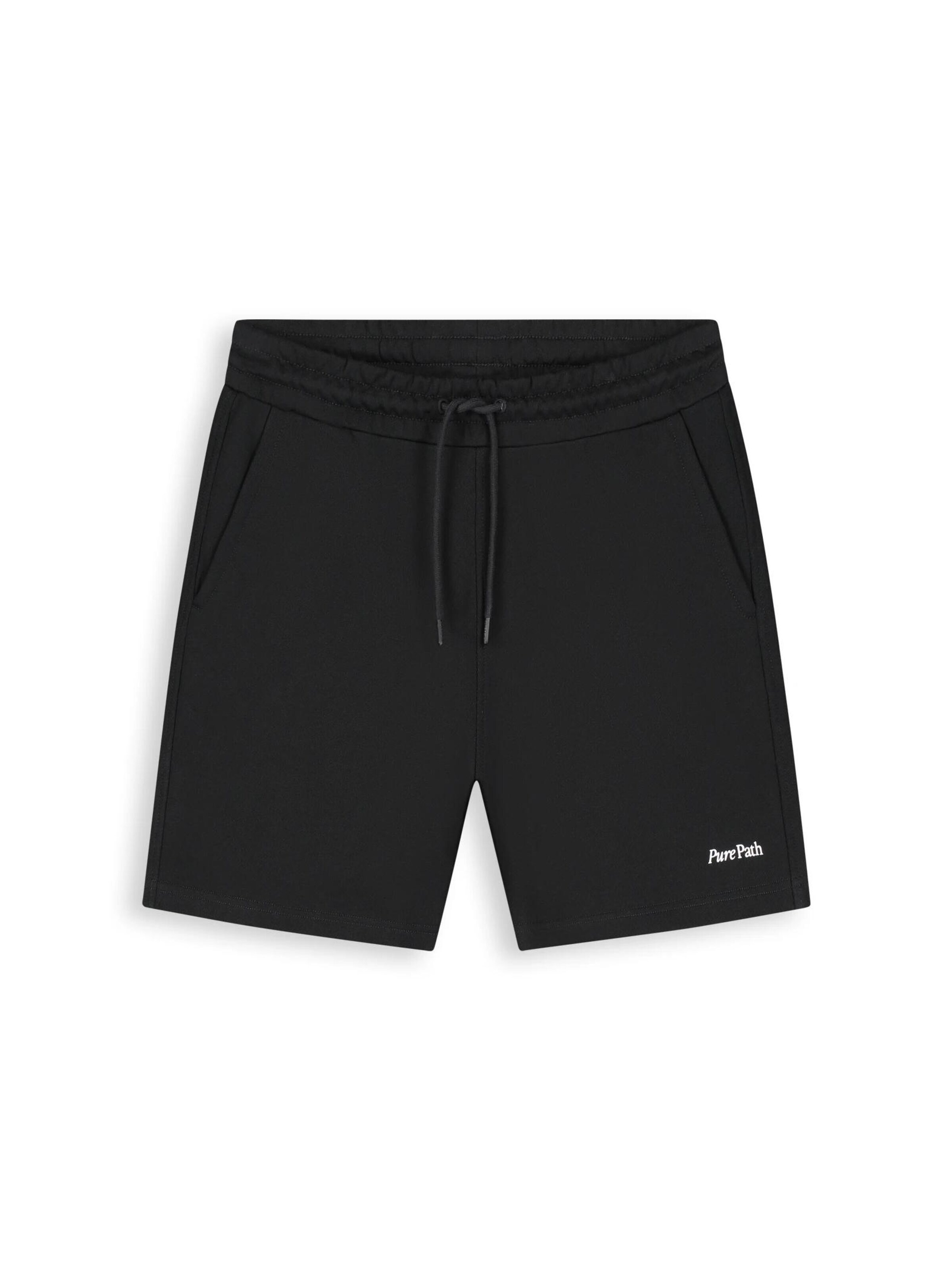 Pure Path Pants in Black: front