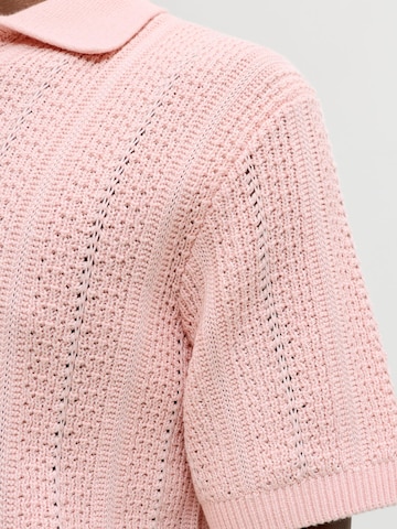 JACK & JONES Zakelijk overhemd 'JPRBLAWINSTON' in Roze