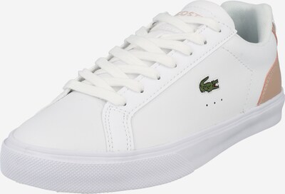 LACOSTE Sneaker 'Lerond' in hellgrün / rosa / feuerrot / weiß, Produktansicht