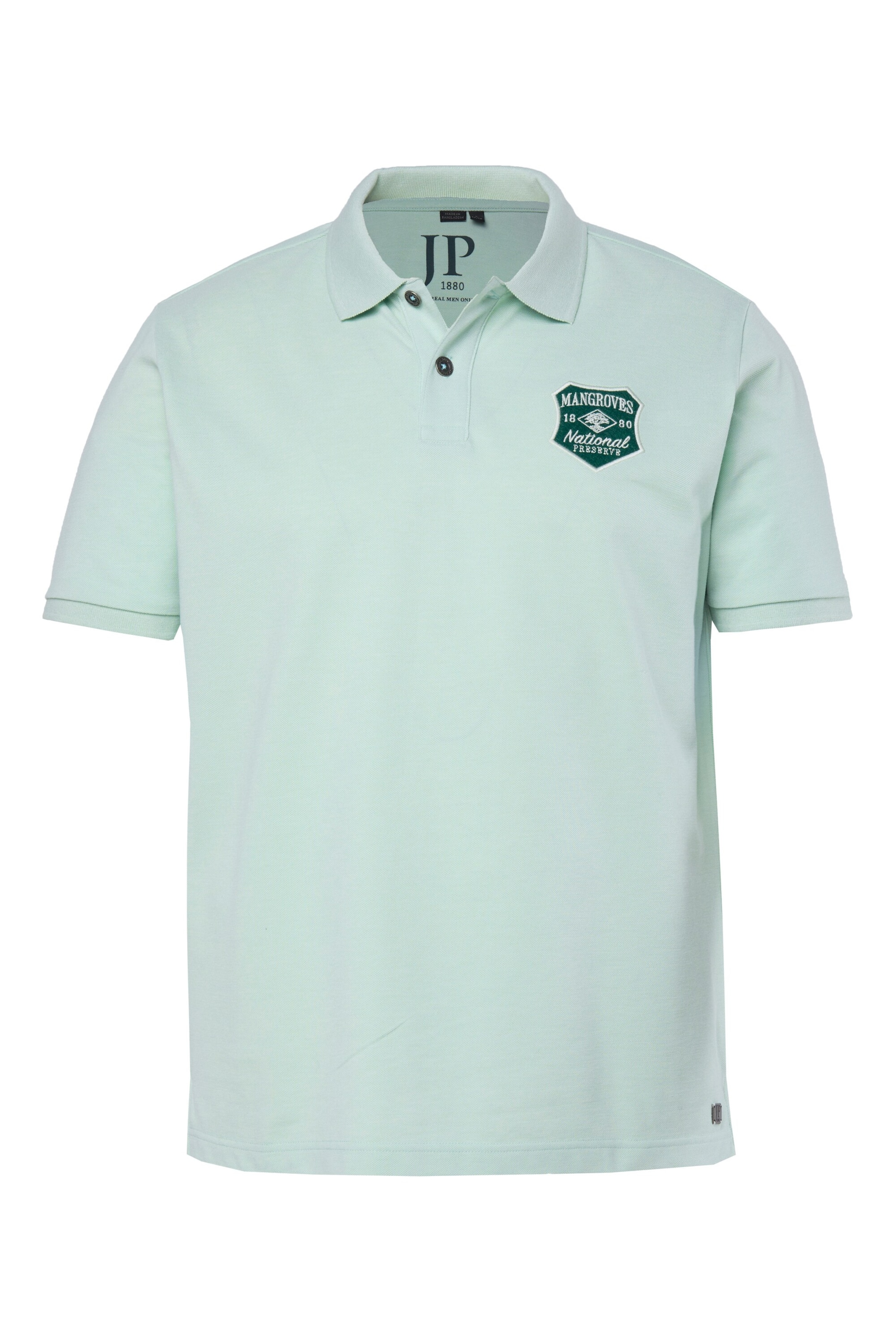 JP1880 Poloshirt in Grün: Vorderseite