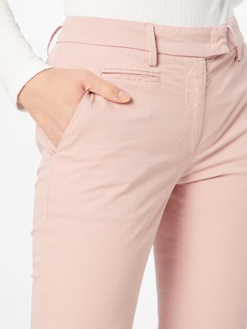 Dondup Slimfit Chino kalhoty – pink