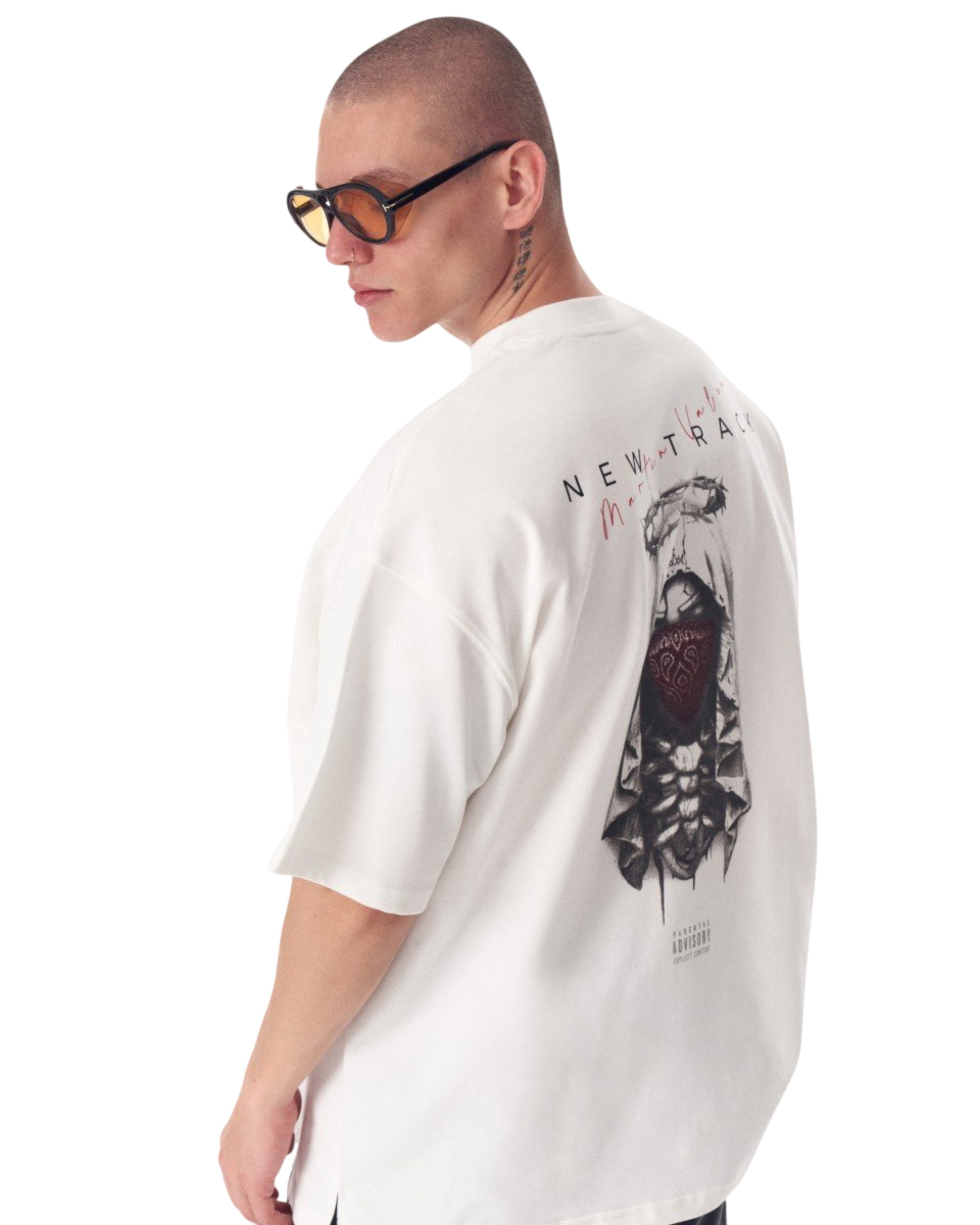 MARTIN VALEN Shirt in Wit