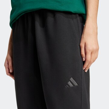ADIDAS SPORTSWEAR Tapered Urheiluhousut 'ALL SZN' värissä musta