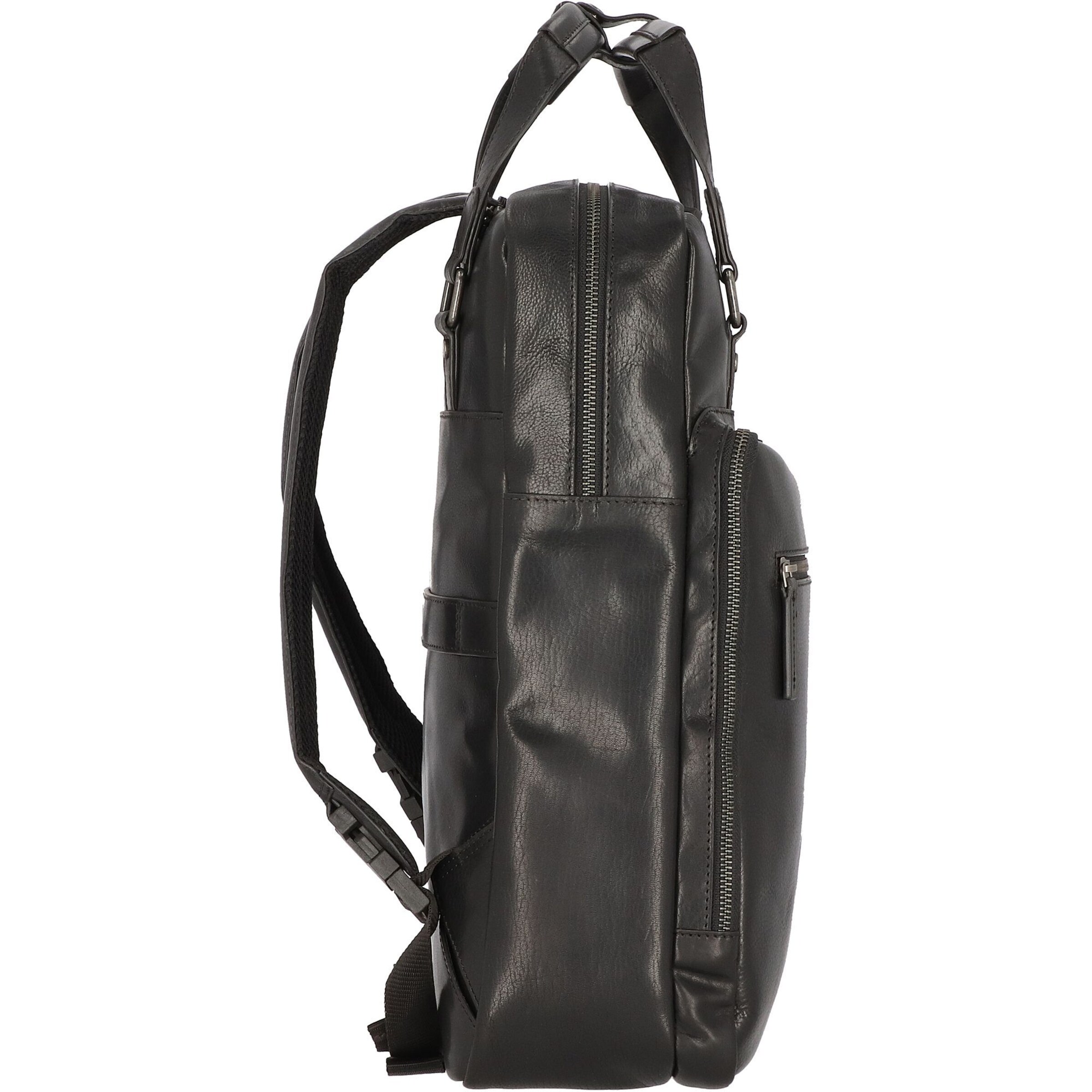 LEONHARD HEYDEN Backpack 'Roma ' in Black