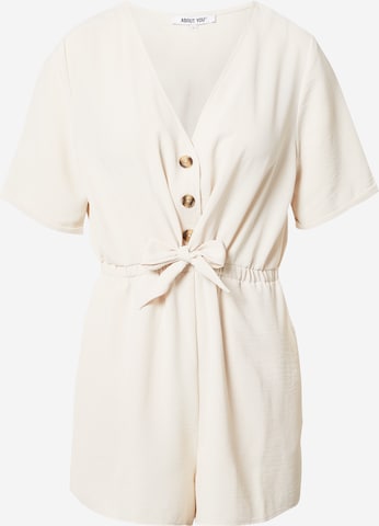 ABOUT YOU - Macacões 'Salma' em bege: frente