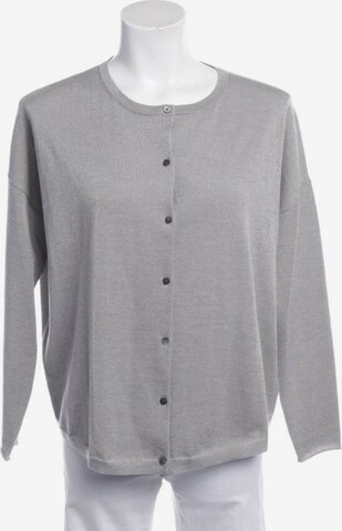 Hemisphere Sweater & Cardigan in M in Grey: front