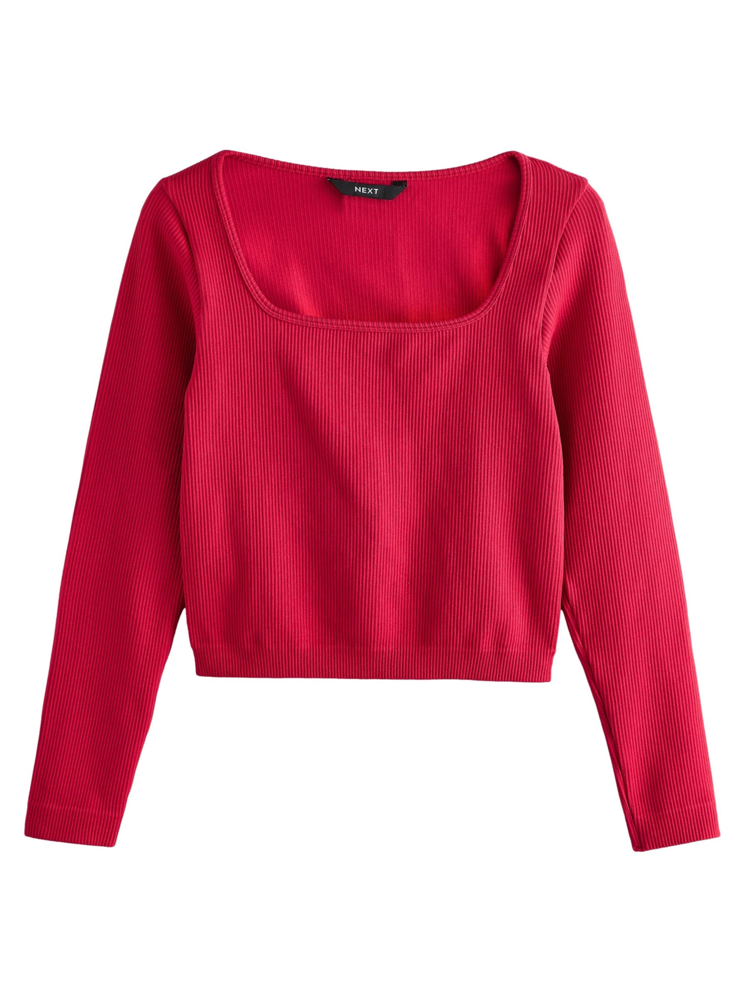 Next Shirt in Red: front