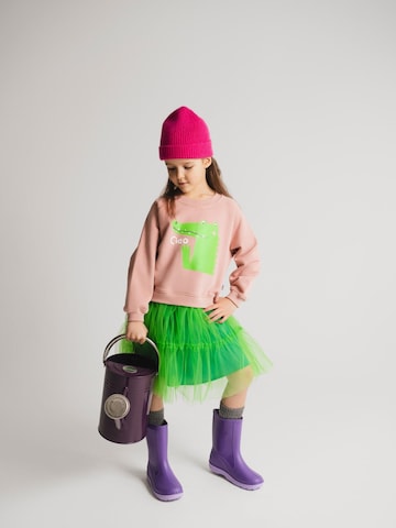 Robe 'Krokodil Ciao' SATURNDAY en vert : devant