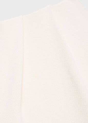 MANGO Knitted dress in Beige