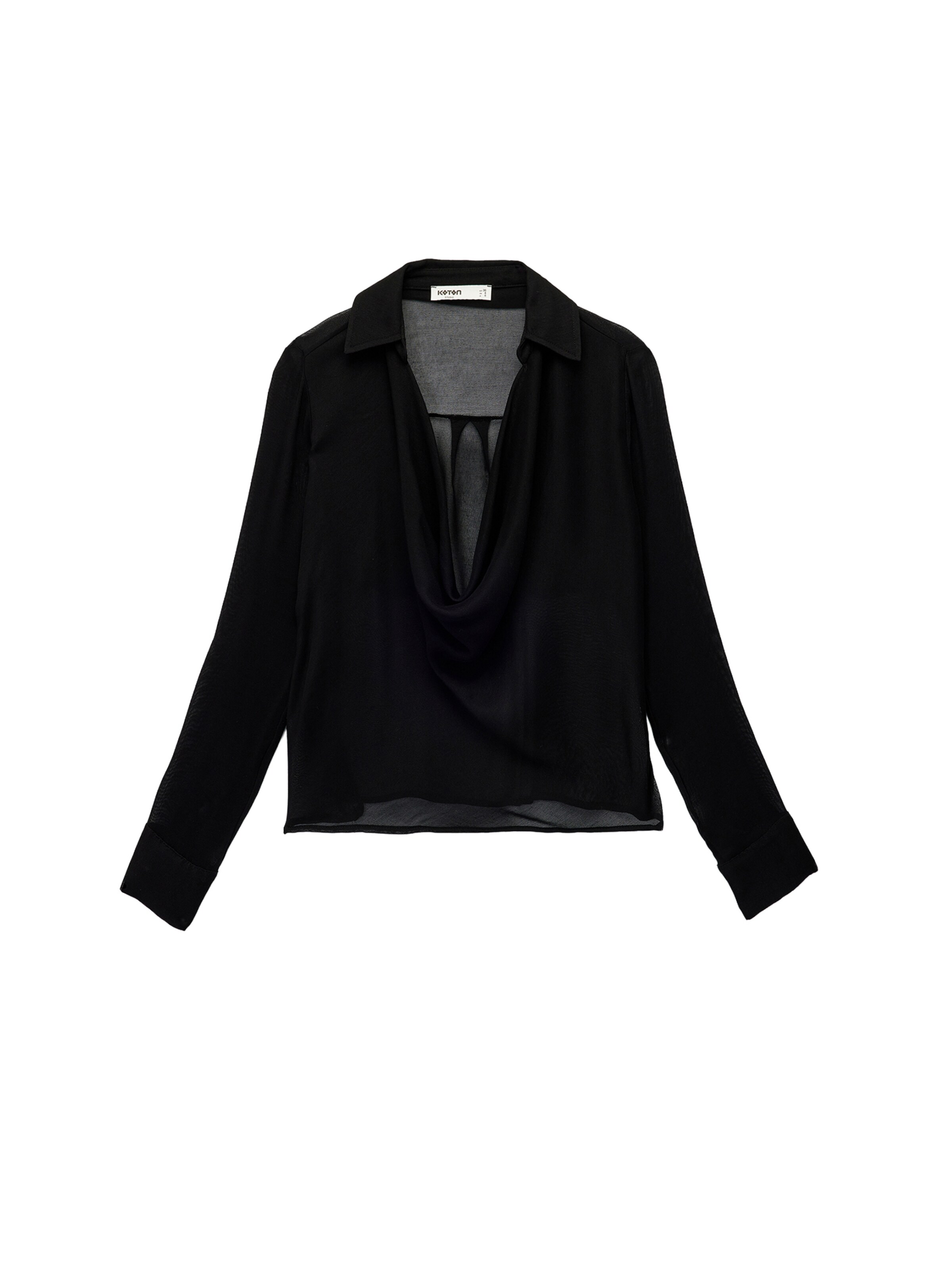 Koton Blouse in Black: front