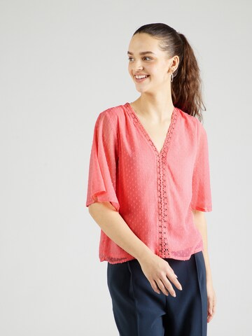 ONLY Blouse 'LINA' in Oranje: voorkant