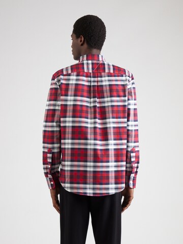 Regular fit Camicia 'HERITAGE' di TOMMY HILFIGER in rosso