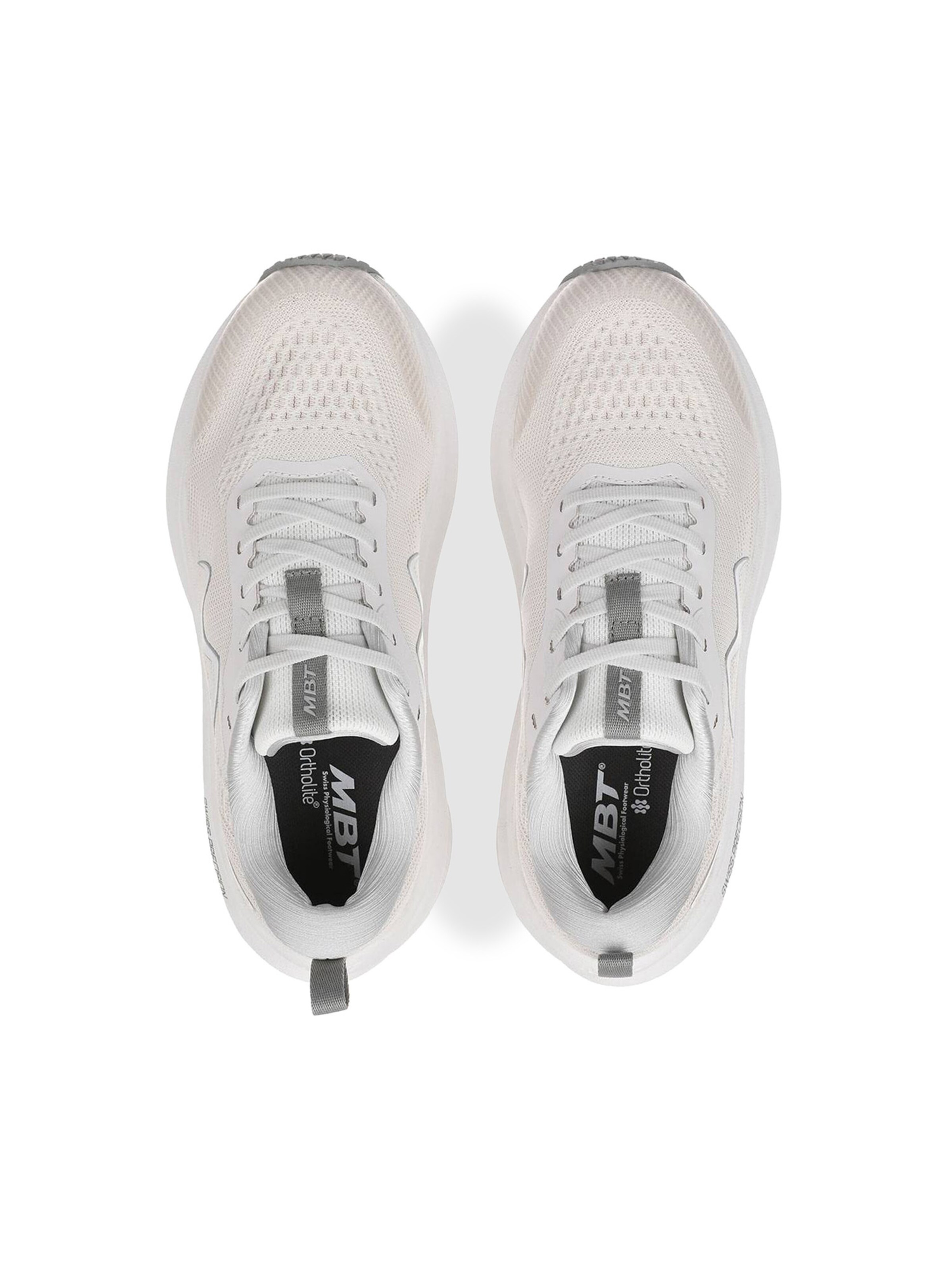 MBT - Sapatilhas slip-on ' MBT-1000 II LACE UP ' em branco: topo