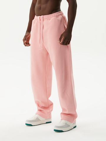 Ossy Homer Loosefit Sporthose 'Heavy Cotton 450 GSM N1Y013' in Pink