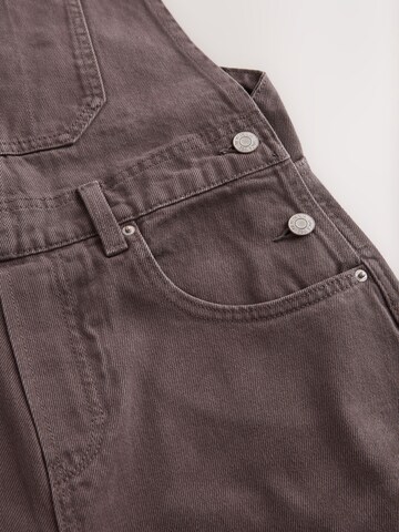 Barrel Salopette en jean Next en marron