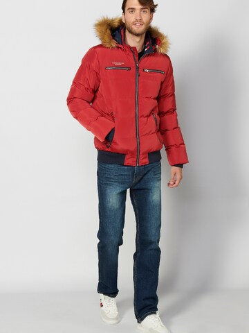 KOROSHI Jacke in Rot