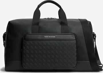Geantă de călătorie de la TOMMY HILFIGER pe negru: față