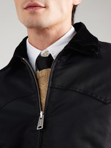 Carhartt WIP Prehodna jakna 'Santa Fe Alumni' | črna barva