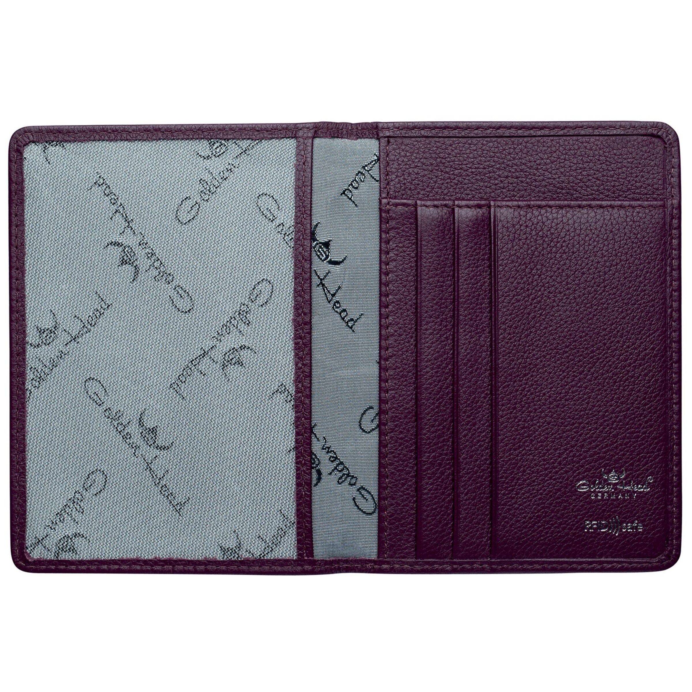 Portamonete 'Madrid ' di GOLDEN HEAD in rosso