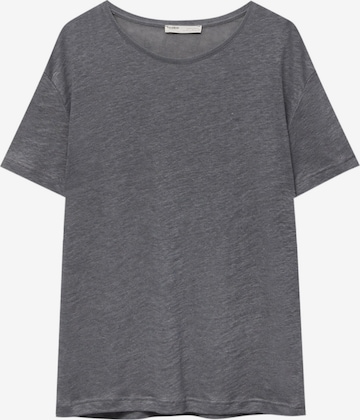 Pull&Bear T-Shirt in Grau: predná strana