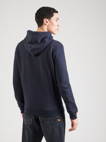 Superdry Кофта на молнии 'Essential' в Синий