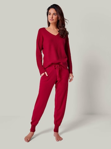 YOU LOOK PERFECT Sweater 'BLOSSOM' in Red