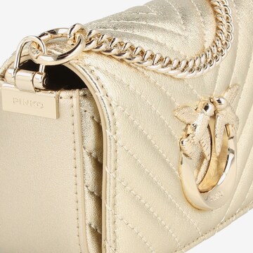 PINKO Crossbody Bag 'Love Click' in Gold