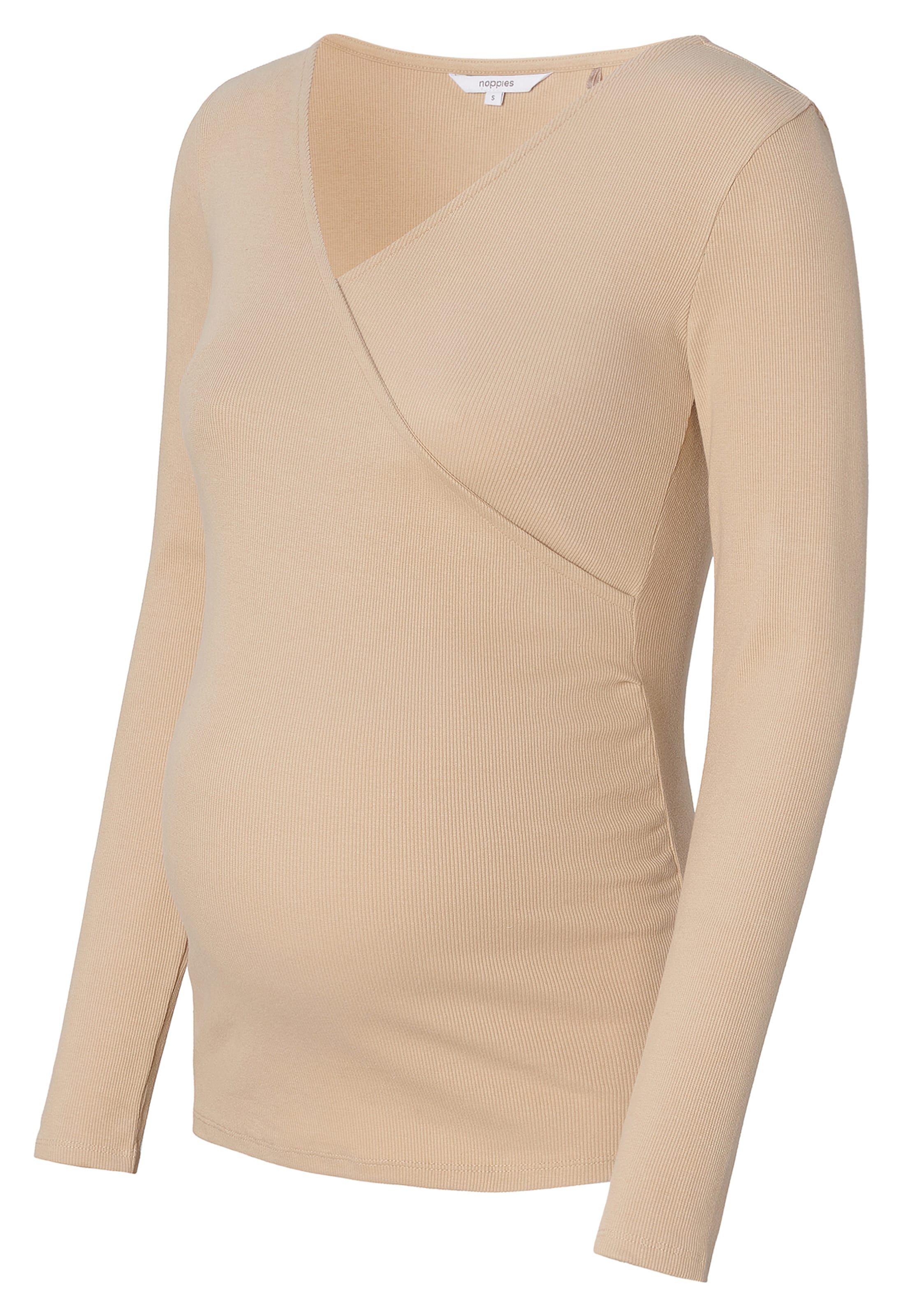 Noppies Shirt 'Sara' in Beige: voorkant