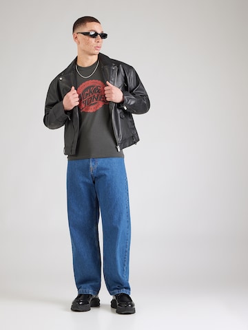 T-Shirt 'JPRBLUBARON' Jack & Jones Premium en marron